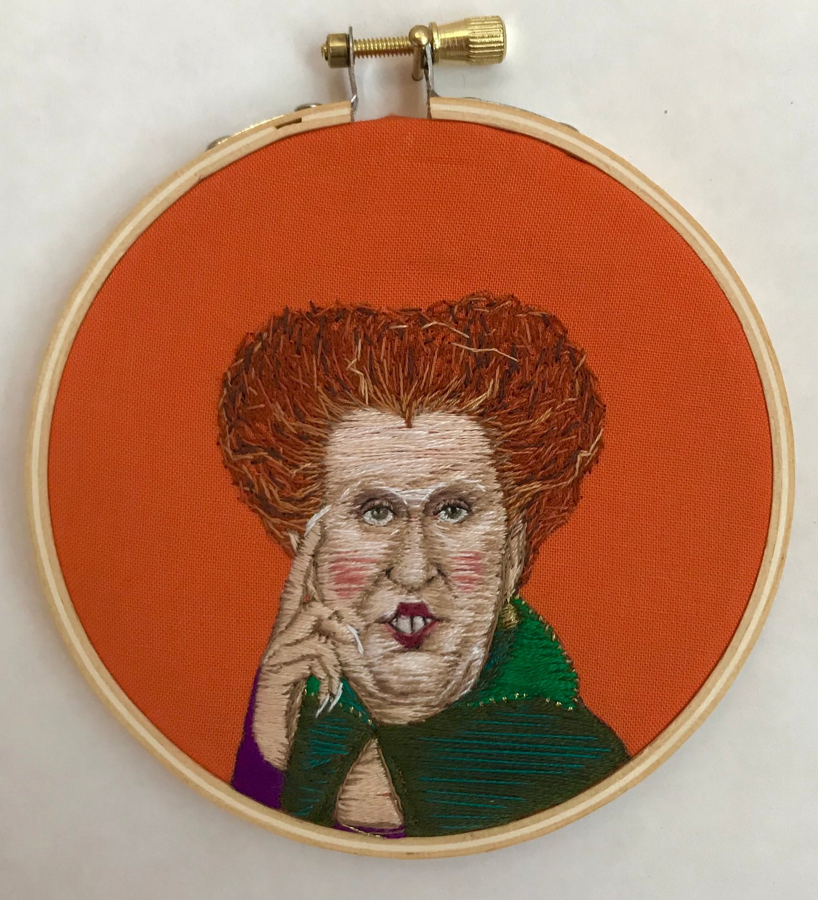Embroidery by Alaina Varrone