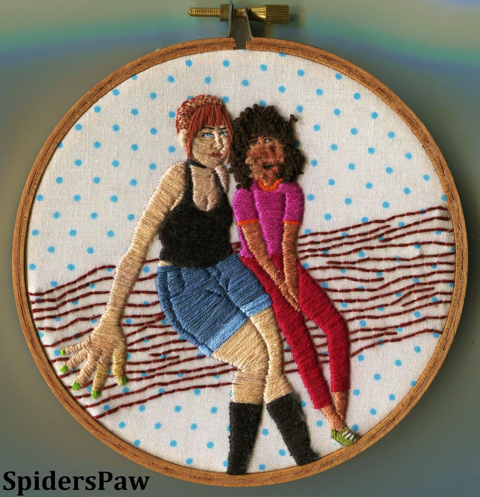 Embroidery by Alaina Varrone