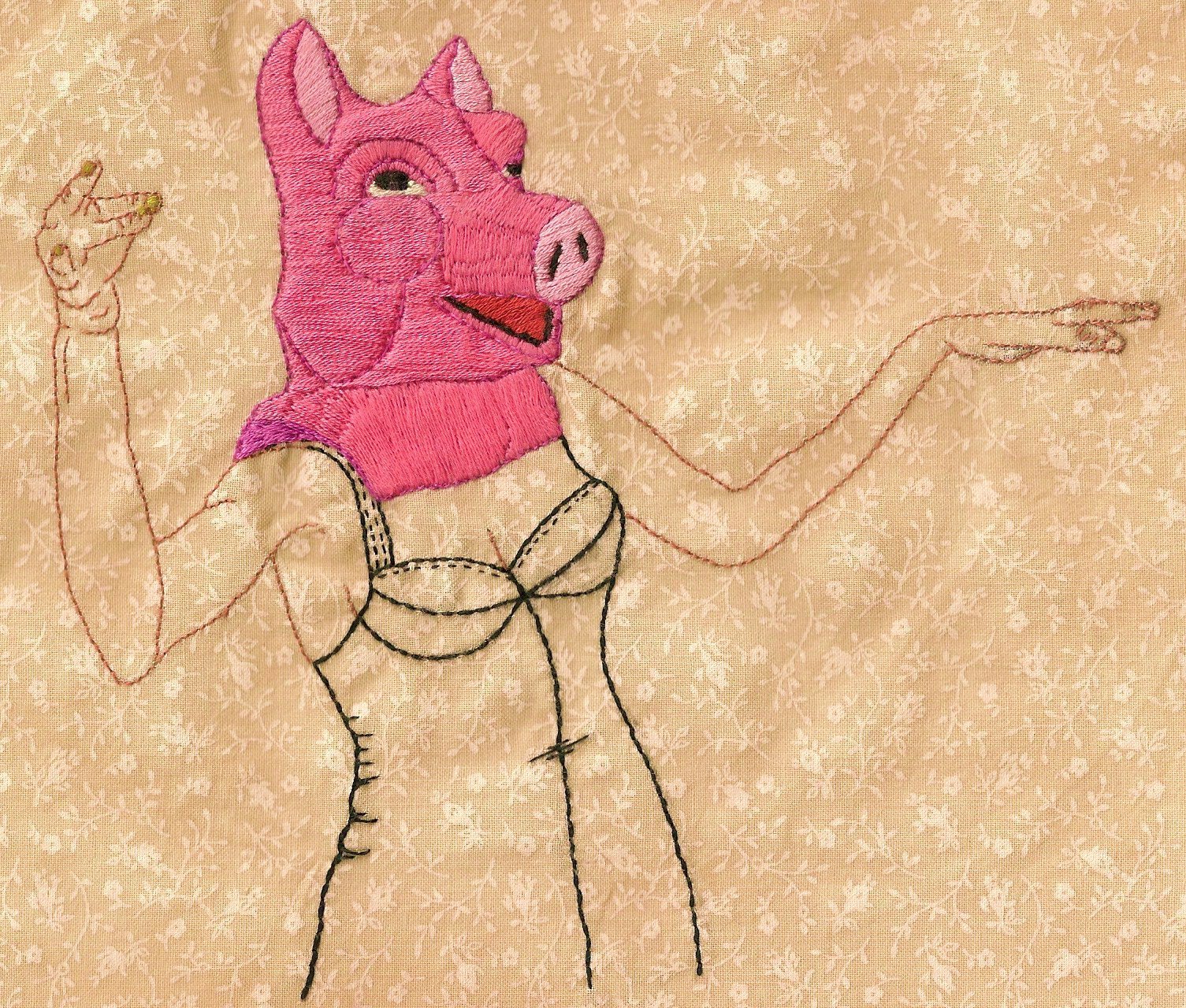 Embroidery by Alaina Varrone