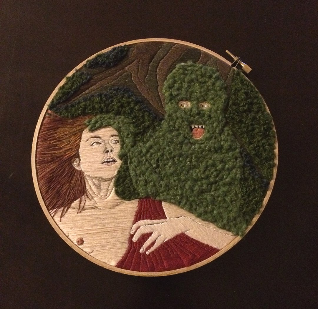 Embroidery by Alaina Varrone